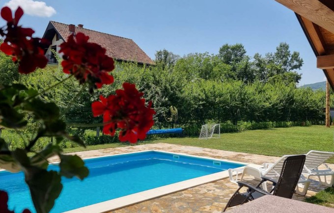 Sunny pool villa Drina