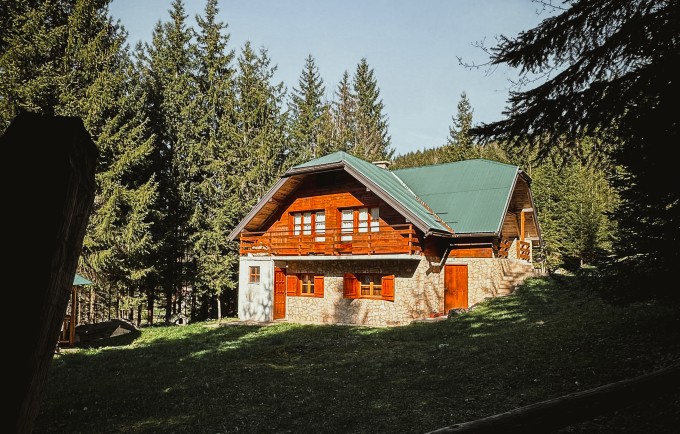Planinska kuća okružena šumom na Tari - Mitrovac